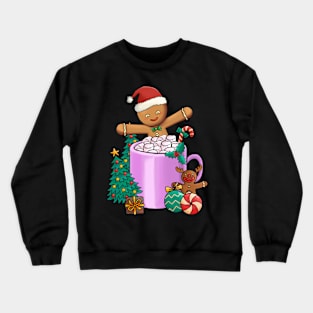 Cute and Lovely Animals with Christmas Vibes Crewneck Sweatshirt